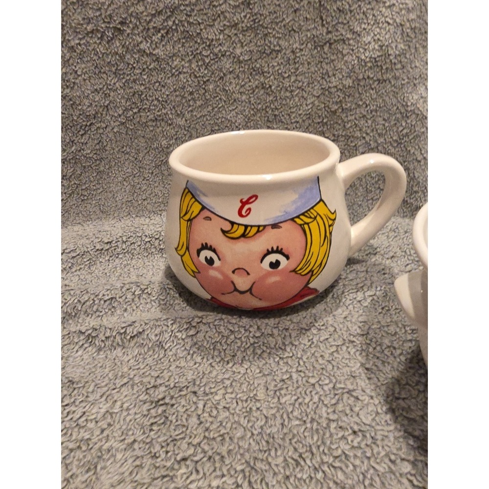 Set Of 3‎ Vintage Campbell Soup Crocs (2) And Soup Mug (1) - Picture 6 of 9